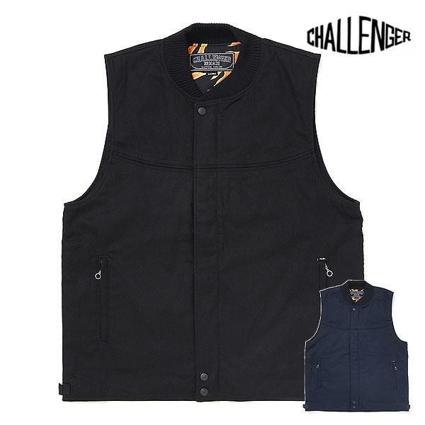 CHALLENGER チャレンジャー ダービーベスト ネイビー derby CHALLENGER チャレンジャー DERBY VEST