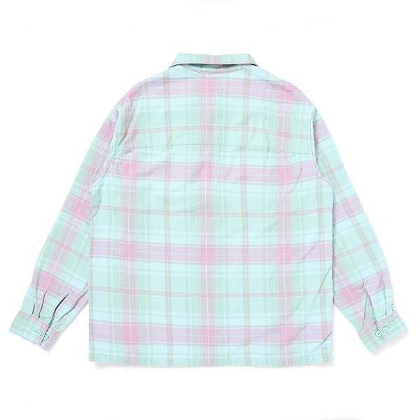 CHALLENGER チャレンジャー PLAID ZIP UP SHIRT