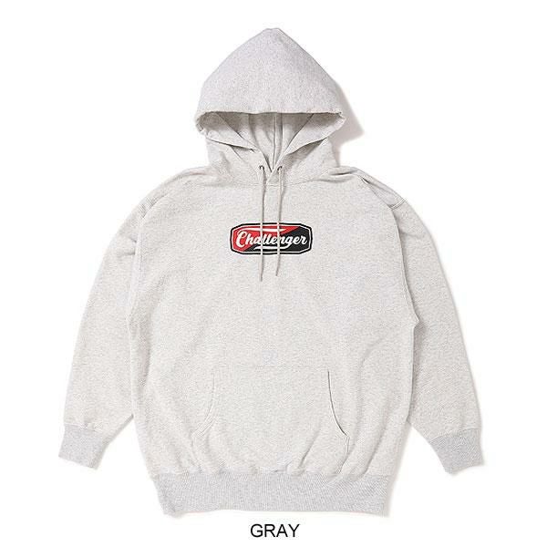 CHALLENGER チャレンジャー TWO TONE LOGO HOODIE