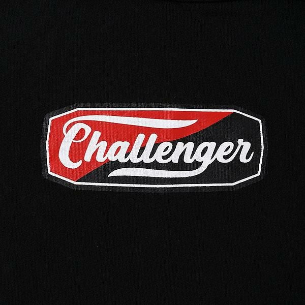 CHALLENGER チャレンジャー TWO TONE LOGO HOODIE