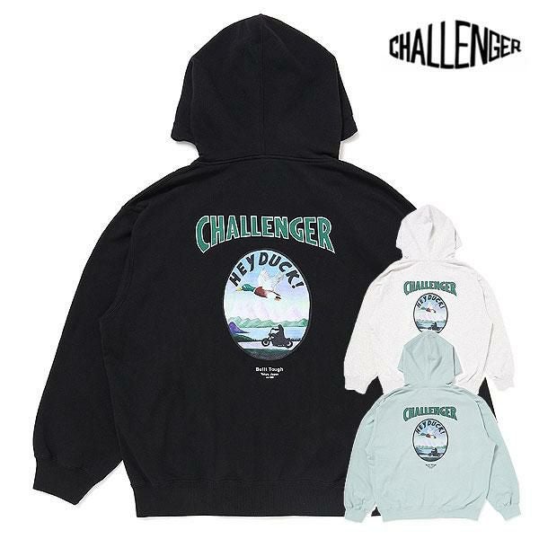 CHALLENGER チャレンジャー HEY DUCK ZIP HOODIE