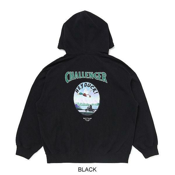challenger パーカー&Tシャツまとめ売り CHALLENGER チャレンジャー HEY DUCK ZIP HOODIE