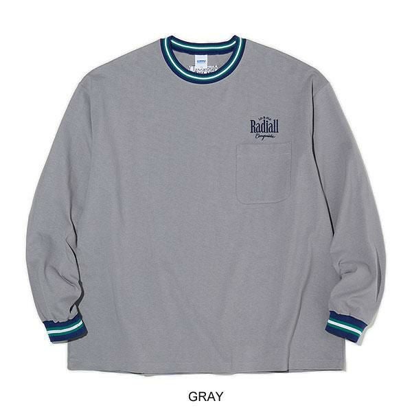 RADIALL ラディアル COLLAGE - CREW NECK T-SHIRT L/S