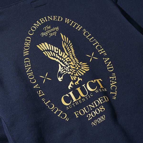CLUCT クラクト CHICO 04653 ジャケット 刺しゅう 裏地 ロゴ CLUCT クラクト ALPHA[ZIP HOODE]
