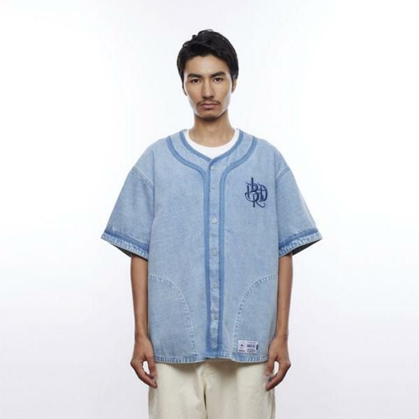 Liberaiders リベレイダース DENIM BASEBALL SHIRT | ARTIF