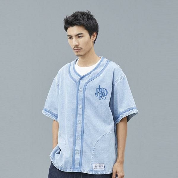 Liberaiders リベレイダース DENIM BASEBALL SHIRT | ARTIF 