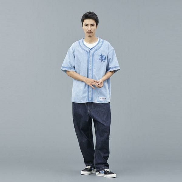 Liberaiders リベレイダース DENIM BASEBALL SHIRT | ARTIF