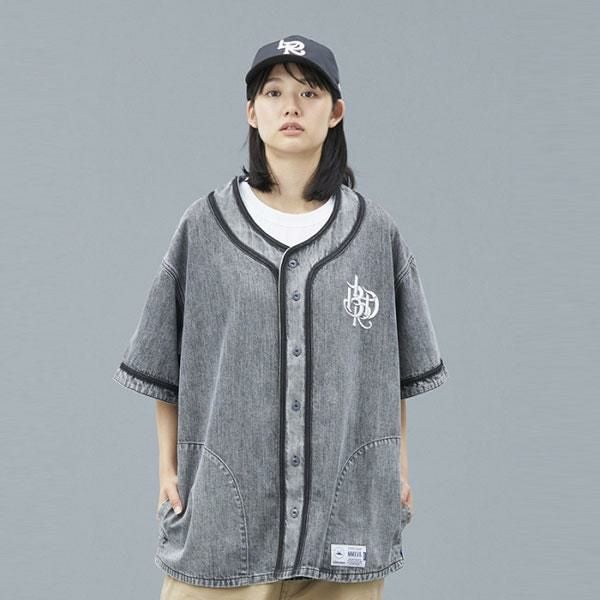Liberaiders リベレイダース DENIM BASEBALL SHIRT | ARTIF