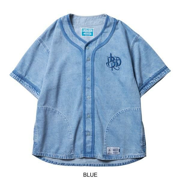 Liberaiders リベレイダース DENIM BASEBALL SHIRT | ARTIF