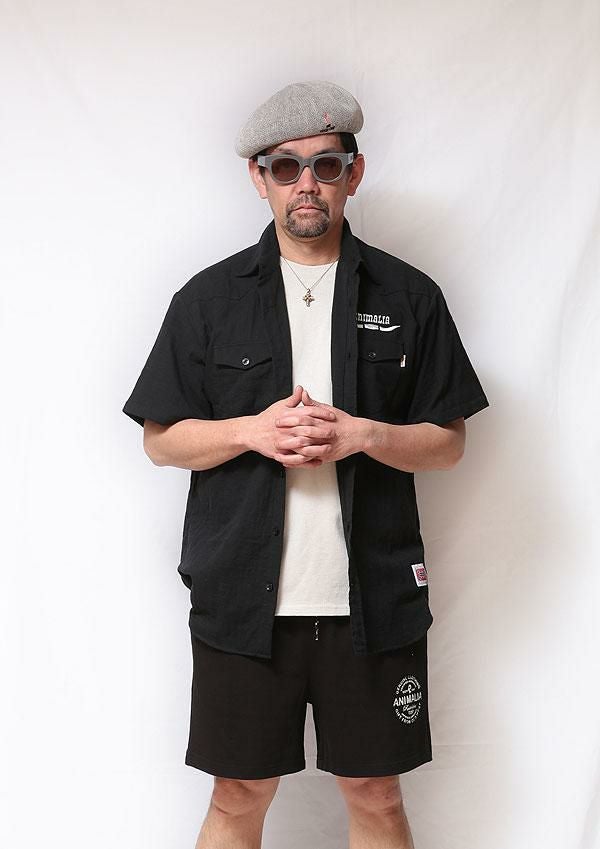 ANIMALIA アニマリア Sweat Shorts - STAMP -