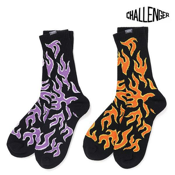 CHALLENGER チャレンジャー FIRE SOCKS