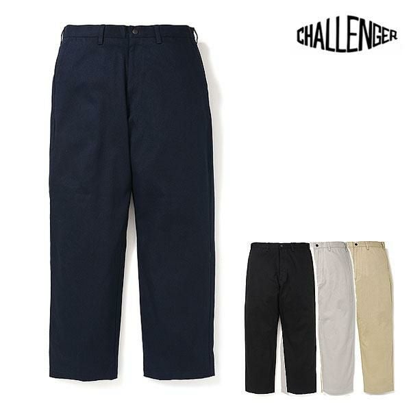 25SS CHALLENGER RIDERS CHINO PANTS グレー M CHALLENGER チャレンジャー RIDERS CHINO PANTS