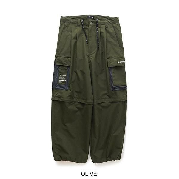 SUBCIETY サブサエティ Ripstop 2way cargo pants