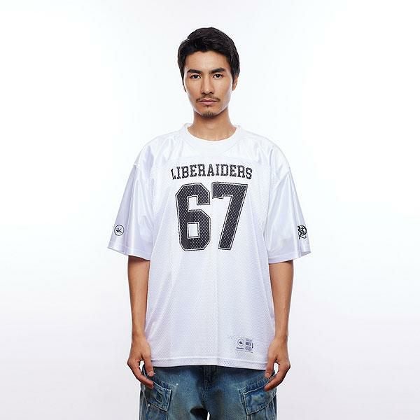 Liberaiders フットボールTシャツ メッシュ L 未使用 楽天市場】Liberaiders リベレイダース トップス Tシャツ カットソー