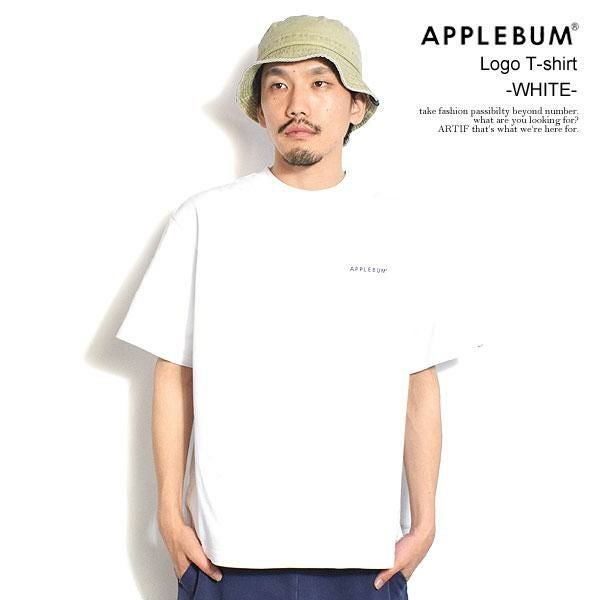 APPLEBUM Tシャツ ホワイト Lサイズ APPLEBUM アップルバム Logo T-SHIRT 12oz -WHITE-