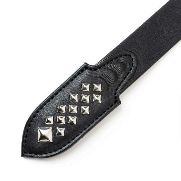 NARROW LEATHER STUDS キャリー CALEE キャリー　ダブルリングスタッズベルト CALEE BELT B- -TYPE 小物