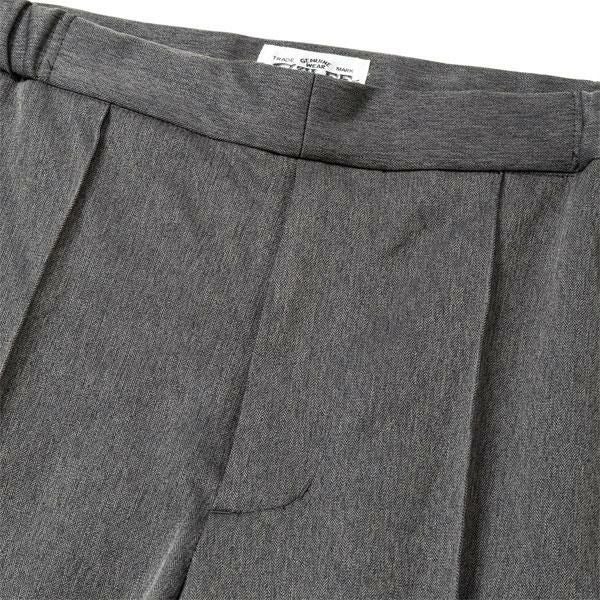 CALEE キャリー P/H TUCK WIDE SLACKS