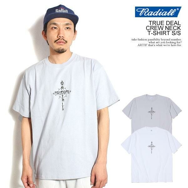 RADIALL ラディアル TRUE DEAL - CREW NECK T-SHIRT S/S
