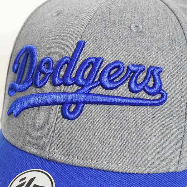 47 フォーティーセブン Dodgers Granite Script '47 MVP Charcoal × Royal