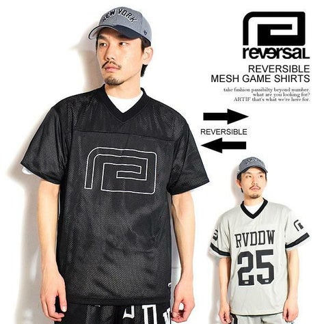 reversal リバーサル REVERSIBLE MESH GAME SHIRTS | ARTIF 