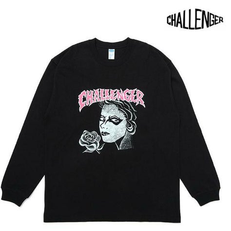 CHALLENGER チャレンジャー L/S PUNK GIRL TEE