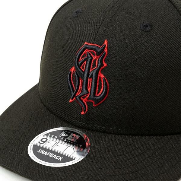 D*I様 CALEE ブラック キャップ CALEE - EMBLEM LOGO TWILL CAP (BLACK) / オリジナル ロゴ刺繍