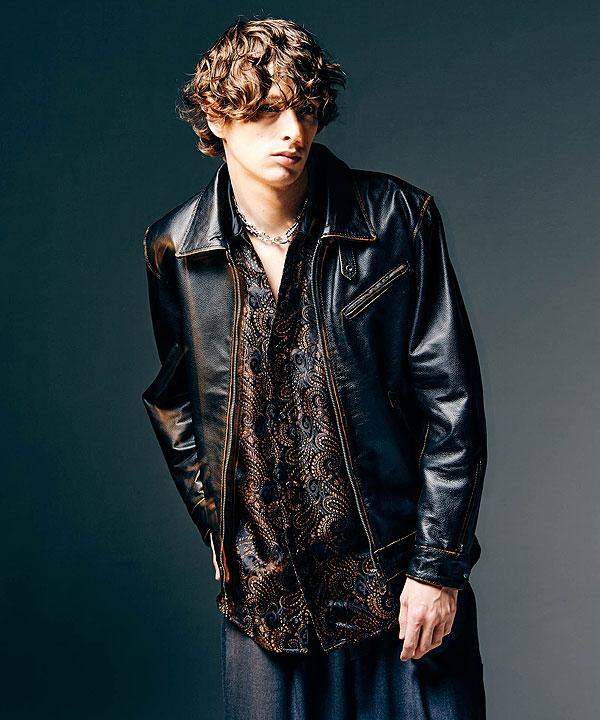 glamb グラム Hidden Valley Leather Jacket
