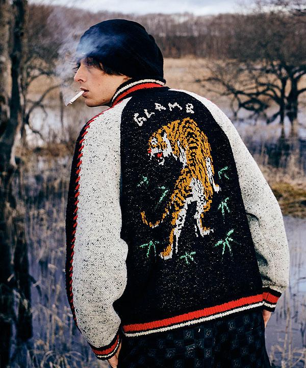 ジャケット・アウター glamb Knit Ska Jumper glamb グラム Knit Ska Jumper