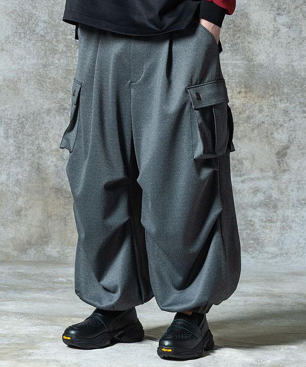 glamb グラム Tuck Cargo Pants