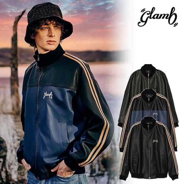 グラム glamb／レザー切替 ジャケット／ブラック×ブラウン／③ グラム glamb Leather padding JKT （ブラック） -靴＆ファッション