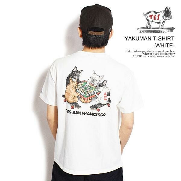 The Endless Summer エンドレスサマー TES YAKUMAN T-SHIRT -WHITE-