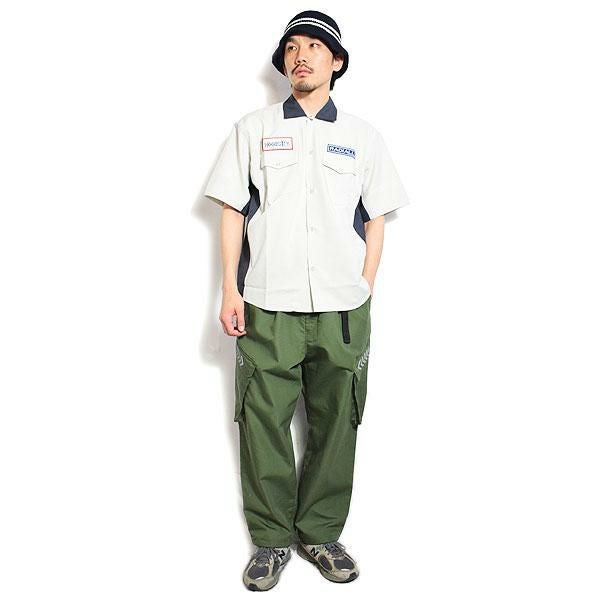 RADIALL ラディアル LOWLANE - REGULAR COLLARED SHIRT S/S