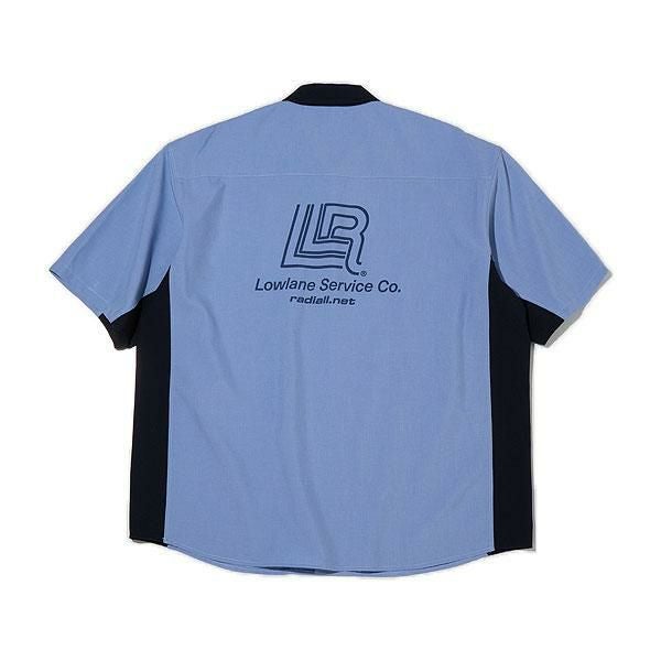 RADIALL ラディアル LOWLANE - REGULAR COLLARED SHIRT S/S
