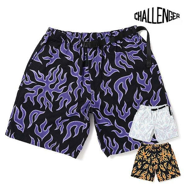 CHALLENGER ファイアショーツ XLサイズ CHALLENGER チャレンジャー FIRE SHORTS