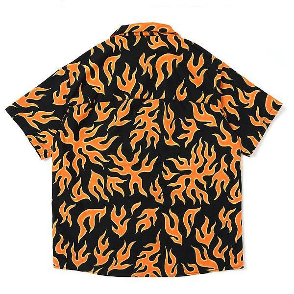 CHALLENGER チャレンジャー S/S FIRE SHIRT