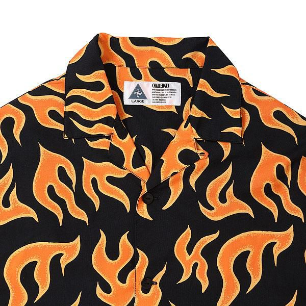 CHALLENGER チャレンジャー S/S FIRE SHIRT