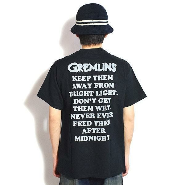 GREMLINS グレムリン GREMLINS TEE 01 -BLACK-