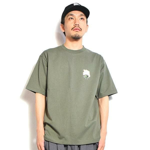 BEN DAVIS ベンデイビス SMOKING BUGGY TEE -MOSS GREEN-
