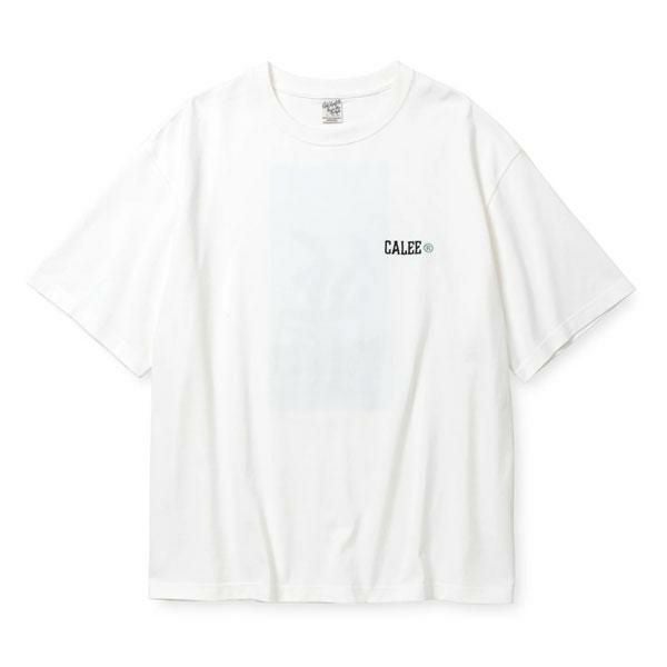 CALEE キャリー × MIHO MURAKAMI DROP SHOULDER PRINT TEE