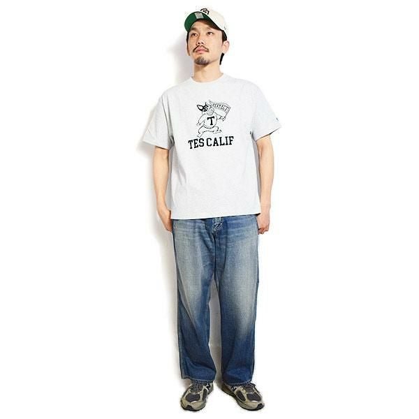 The Endless Summer エンドレスサマー TES COLLEGE FLOCKY T-SHIRT