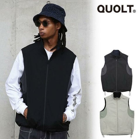 QUOLT クオルト TECK-REVERSIBLE VEST