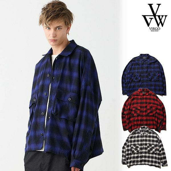 VIRGOwearworks ヴァルゴウェアワークス BATTLECHECK OVERDRIVE SHIRTS