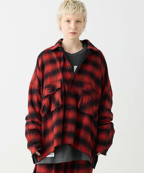 新品 VIRGO BATTLECHECK OVERDRIVE SHIRTS VIRGOwearworks ヴァルゴウェアワークス BATTLECHECK OVERDRIVE SHIRTS