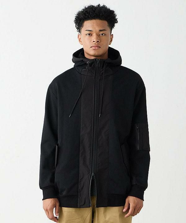 VIRGOwearworks ヴァルゴウェアワークス URBAN SHADOW ZIP HOODIE
