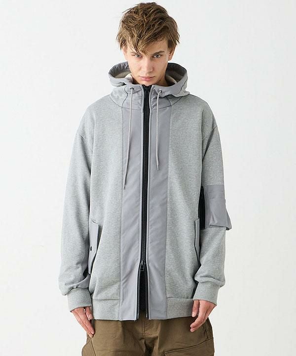 VIRGOwearworks ヴァルゴウェアワークス URBAN SHADOW ZIP HOODIE