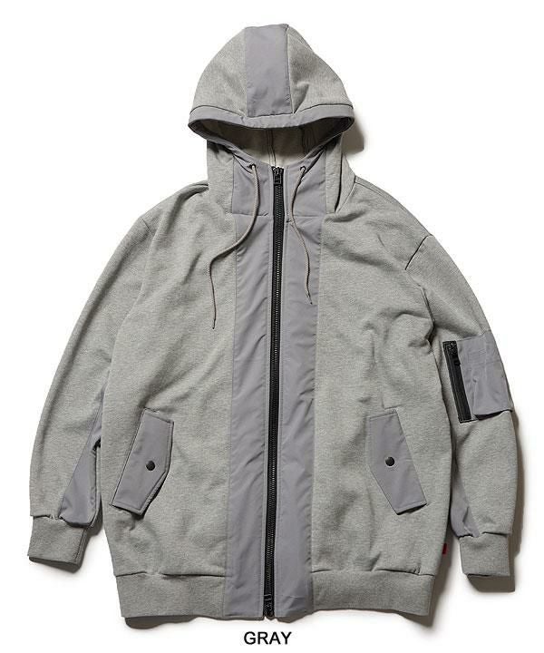 VIRGOwearworks ヴァルゴウェアワークス URBAN SHADOW ZIP HOODIE