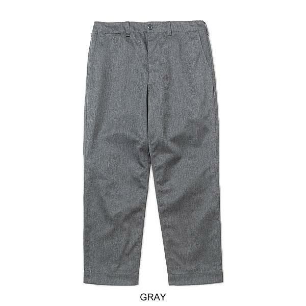 CALEE キャリー T/C TWILL CHINO TROUSERS -REGULAR-