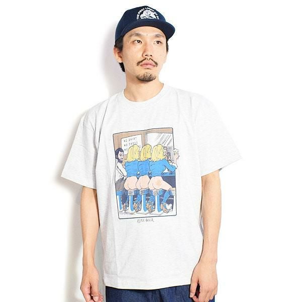 RADIALL ラディアル LOVE BEER - CREW NECK T-SHIRT S/S