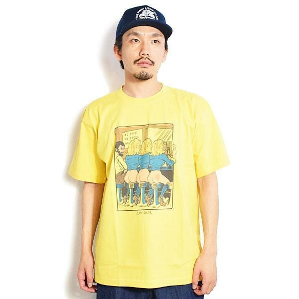 RADIALL ラディアル LOVE BEER - CREW NECK T-SHIRT S/S