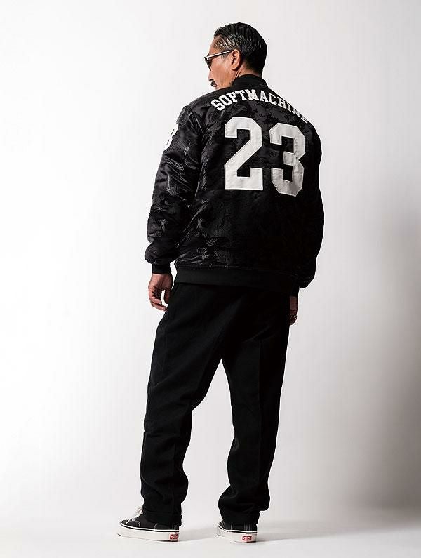 SOFTMACHINE ソフトマシーン HUSTLER JK(STADIUM JACKET) SOFTMACHINE ソフトマシーン HUSTLER JK(STADIUM JACKET)